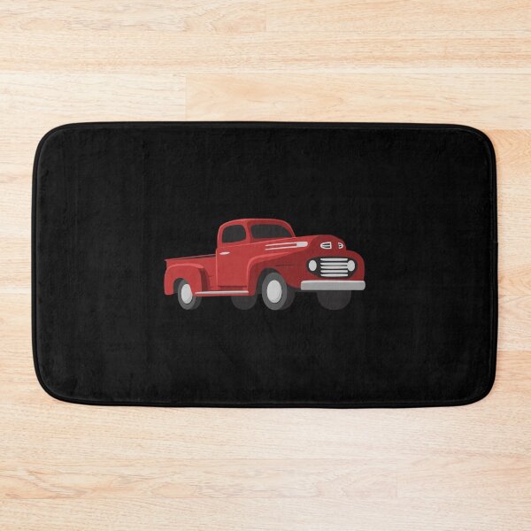 Item preview, Classic Pickup Truck Red on Black designed and sold by Teenker.