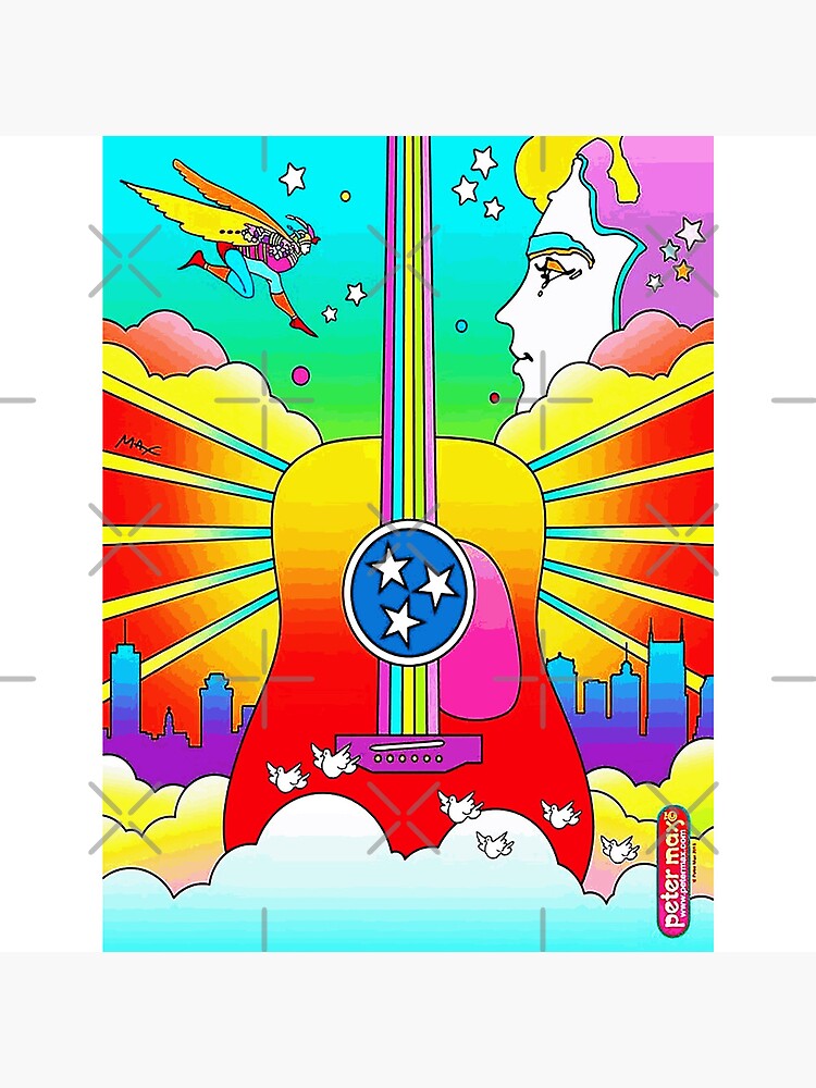 アート・デザイン・音楽 The Art of Peter Max The Art of Peter Max' Hardcover Coffee Table Book – Peter