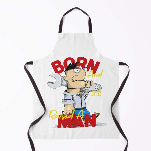 Item preview, BORN AND RAISED A MAN designed and sold by GAADesignz.