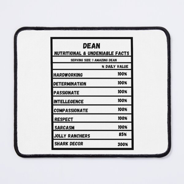 Item preview, Dean Facts designed and sold by Wolf-Bird-Nest.