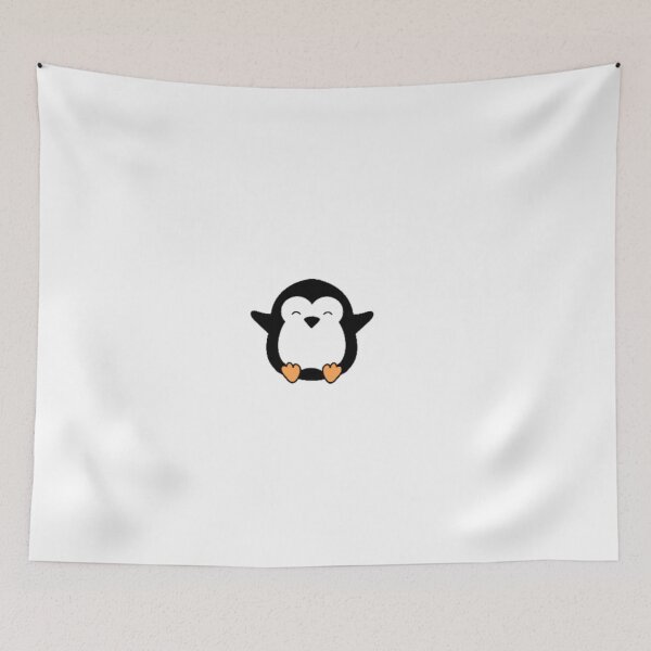 Item preview, Cartoon penguin sticker  designed and sold by Kiki Stickers.
