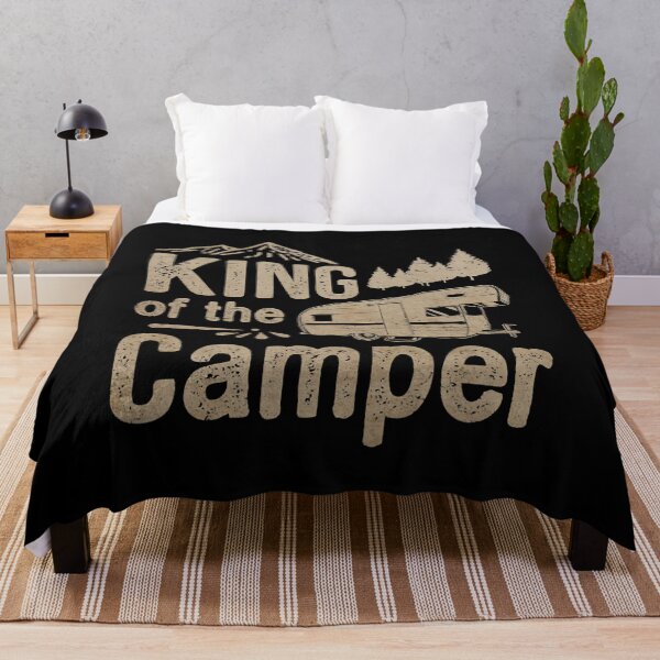 Item preview, King Of The Camper Nature Lover Camping Travel Trailer designed and sold by BennetJaco.