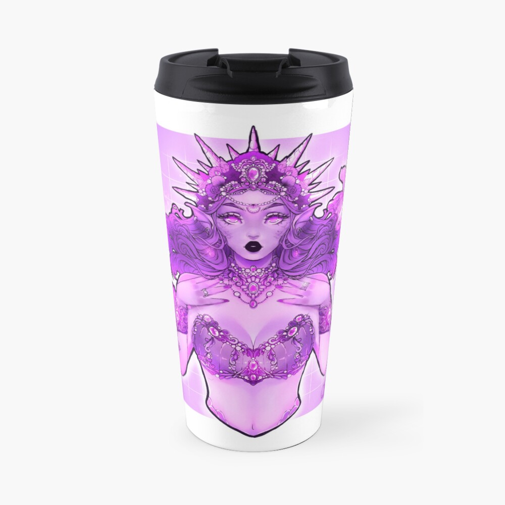Jewels mermaid Travel Coffee Mug