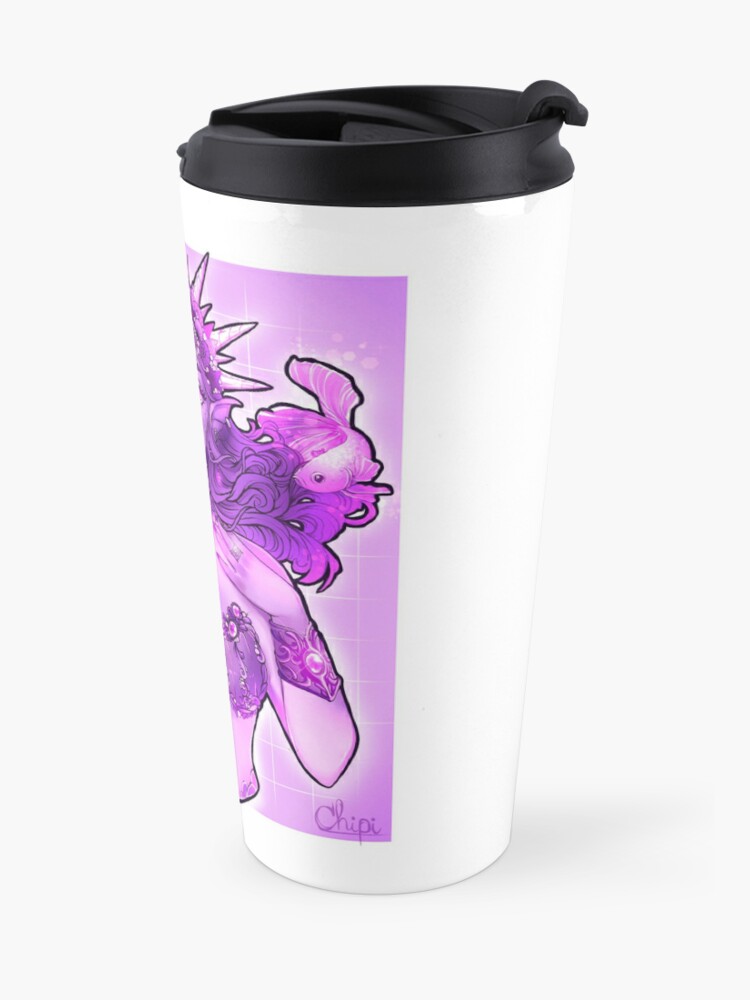 Alternate view of Jewels mermaid Travel Coffee Mug