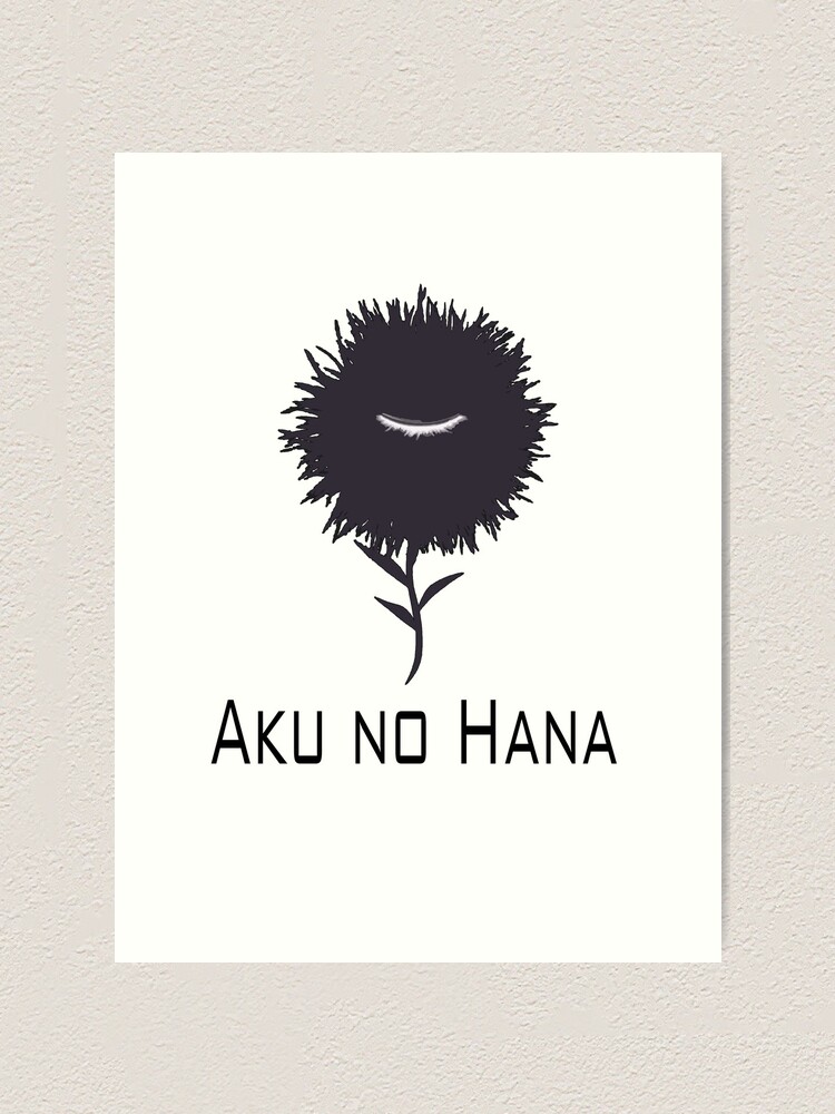 Aku No Hana Flower Art Board Print for Sale by cyberhaus