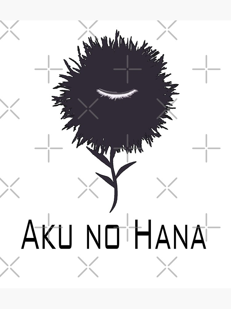 Aku No Hana Flower Art Board Print for Sale by cyberhaus
