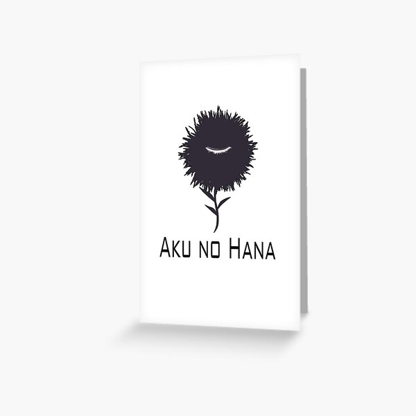 Aku No Hana Flower | Greeting Card