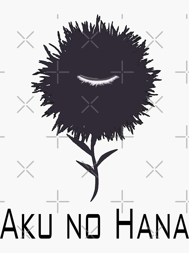 Aku no Hana - Sawa Nakamura Sticker for Sale by crustacean-punk