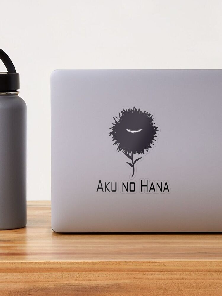 Aku No Hana Flower Sticker for Sale by cyberhaus