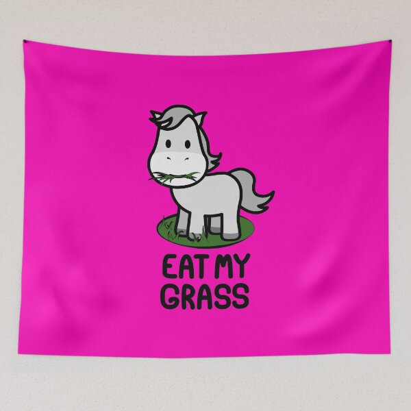 Item preview, 'EAT MY GRASS' designed and sold by Casmeelas.