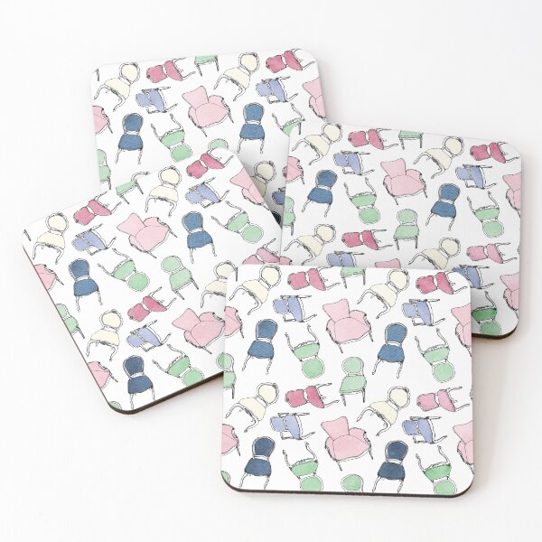 Item preview, Take a Seat - Fancy Seat Pattern - Multicolour librarycore designed and sold by RosalieReeves.