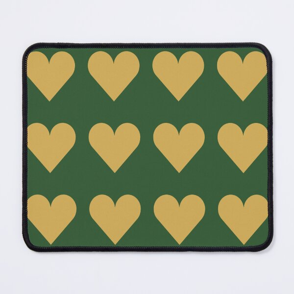 Item preview, Large GOLD and PINE GREEN LOVE HEARTS designed and sold by RachelMacht.