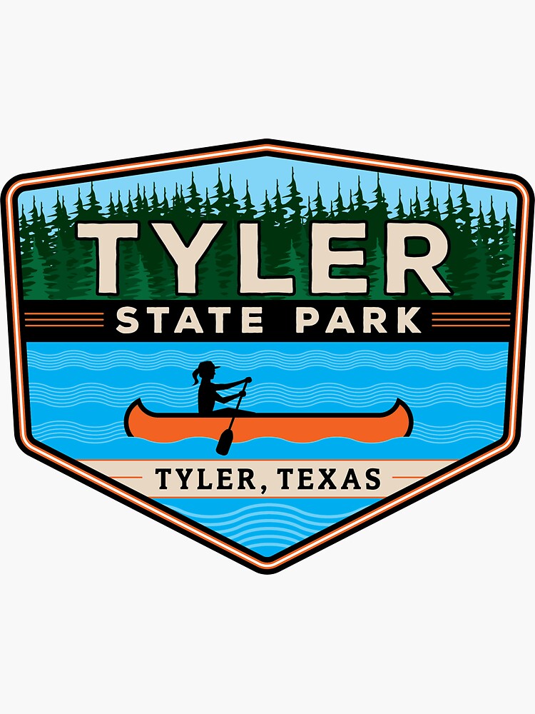 Tyler State Park Texas Badge by cbohlin