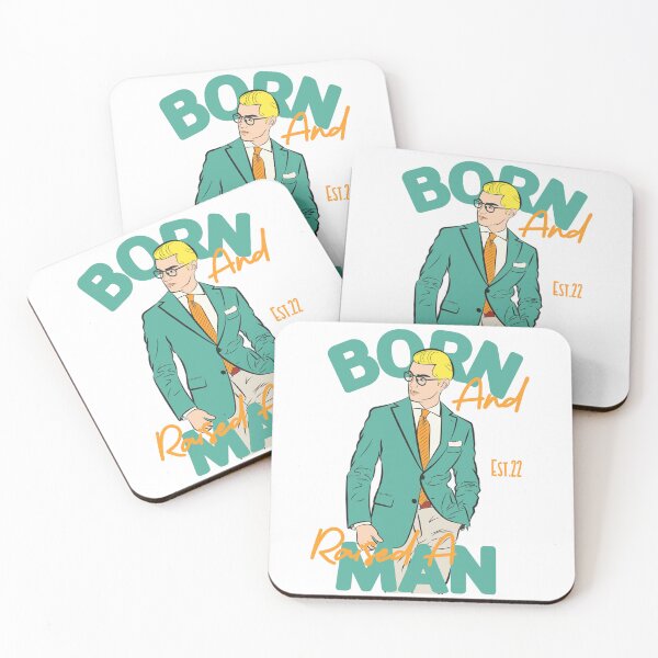 Item preview, BORN AND RAISED A MAN designed and sold by GAADesignz.