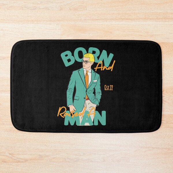 Item preview, BORN AND RAISED A MAN designed and sold by GAADesignz.