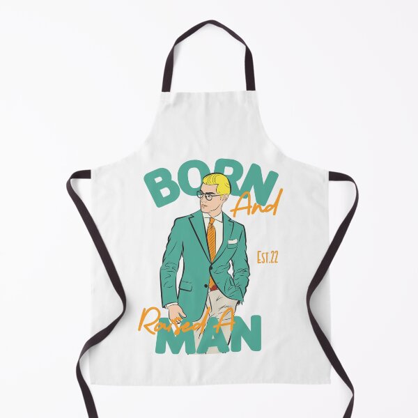 Item preview, BORN AND RAISED A MAN designed and sold by GAADesignz.