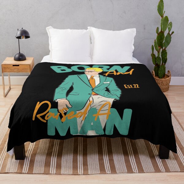 Item preview, BORN AND RAISED A MAN designed and sold by GAADesignz.