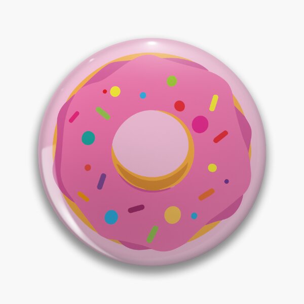 Item preview, Pink frosting sprinkles donut kawaii cute pastel colors decorative pattern  designed and sold by Novel-ty.