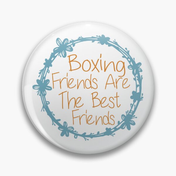 Item preview, Boxing Friends Are The Best Friends designed and sold by medbdj.