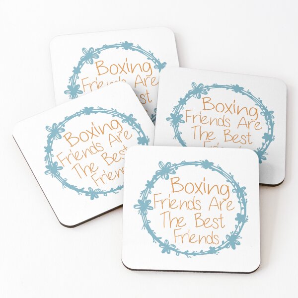 Item preview, Boxing Friends Are The Best Friends designed and sold by medbdj.
