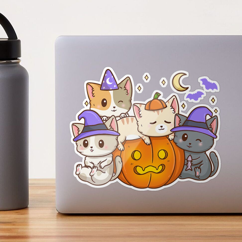 Halloween Anime Cats Wallpapers - Wallpaper Cave