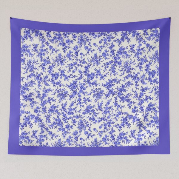 Item preview, DUTCH DELFT: Lámina vintage florecida designed and sold by posterbobs.