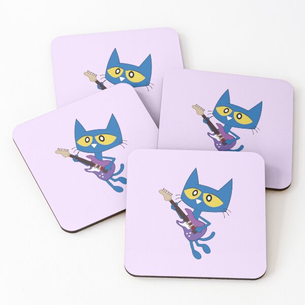 Item preview, Rock and Read Pete the Cat with his purple Guitar  designed and sold by Bonobofy.