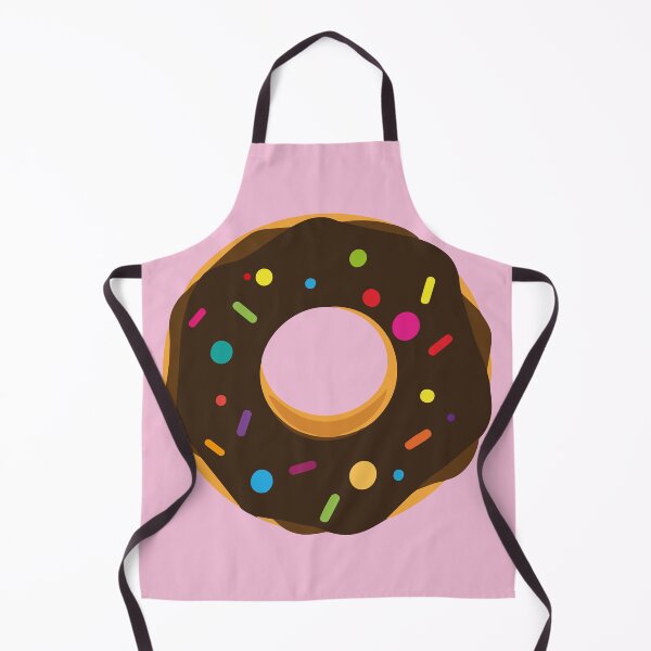 Item preview, Chocolate frosting sprinkles donut kawaii cute pastel colors decorative pattern  designed and sold by Novel-ty.