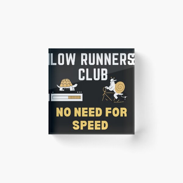 Item preview, Sloth Turtle Snail Slow Runners Club No Need For Speed designed and sold by Bap-tiste.