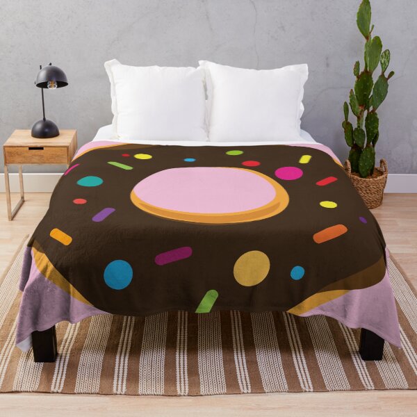 Item preview, Chocolate frosting sprinkles donut kawaii cute pastel colors decorative pattern  designed and sold by Novel-ty.