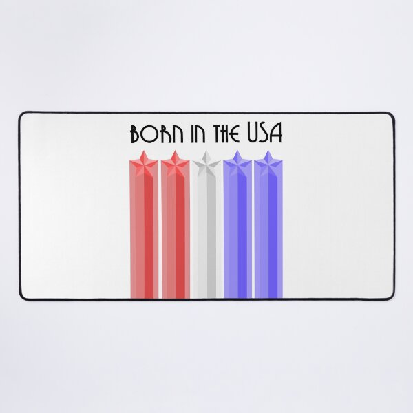 Item preview, Born in the USA- american, patriotic, fourth, july, memorial, veteran, citizen, proud, red, white, blue, celebrate, stars, stripes, summer designed and sold by Bruh-llc.