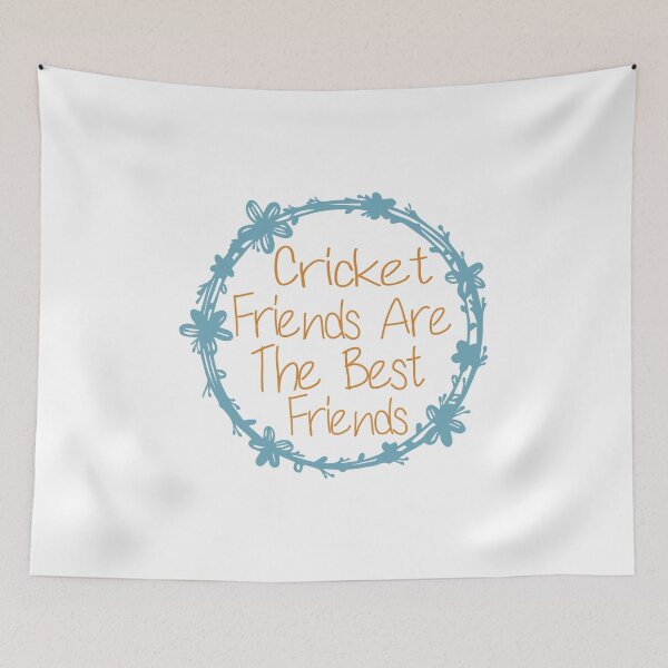 Item preview, Cricket Friends Are The Best Friends designed and sold by medbdj.