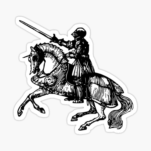 Item preview, Knight on horse designed and sold by hrcdesign.