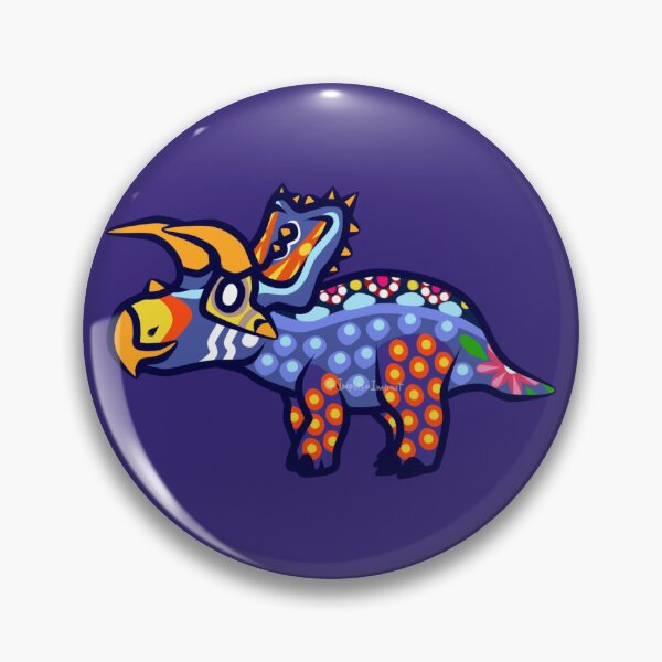 Item preview, fossils of mexico Coahuilaceratops dinosaur alebrije designed and sold by IMPULSEimpact.