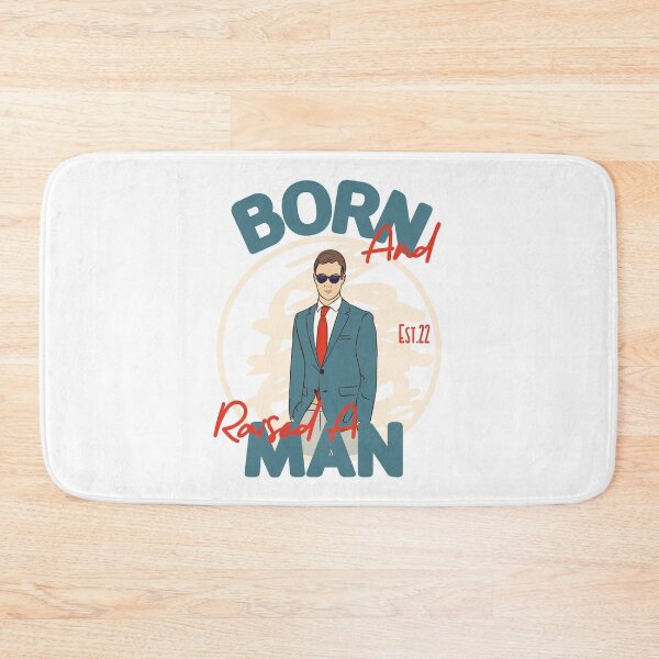 Item preview, BORN AND RAISED A MAN designed and sold by GAADesignz.