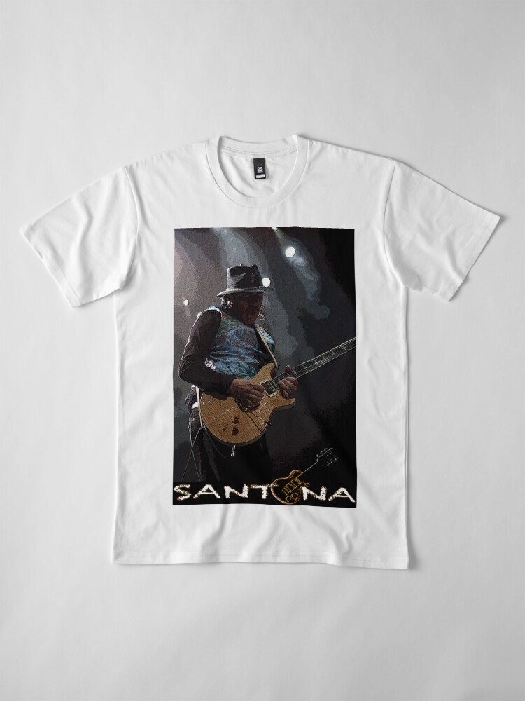 Discover Exclusive Design : Santana 60s 70s rock n roll T-Shirt