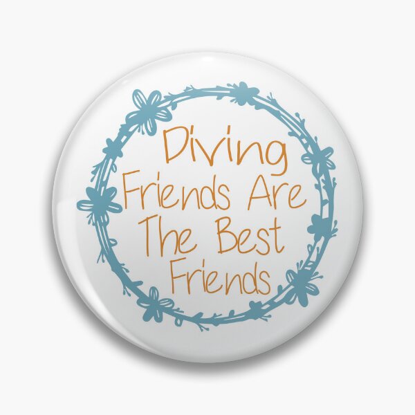 Item preview, Diving Friends Are The Best Friends designed and sold by medbdj.