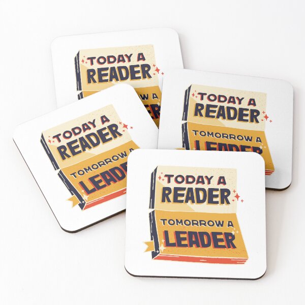 Item preview, Reader quotes Reader saying " Today a reader tomorrow a leader" desgin sticker & T- shirts designed and sold by Clothesaccess.