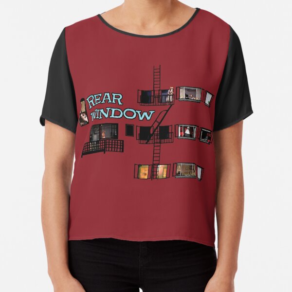 Rear Window Chiffon Top