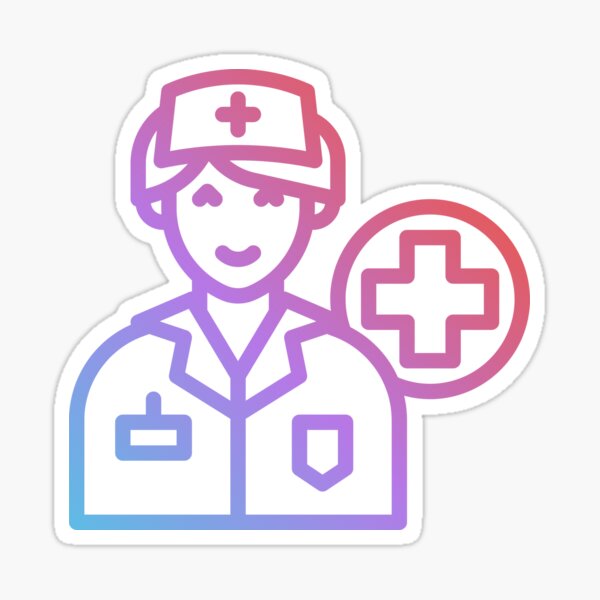 Future Nurse Sticker For Sale By Aaaproductions Redbubble