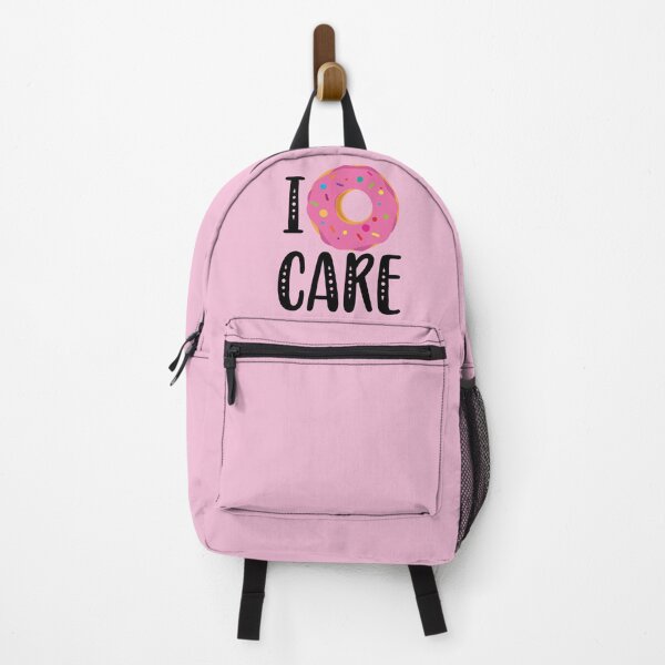 Item preview, I donut care Pink frosting sprinkles donut kawaii cute pastel colors decorative pattern i don't care designed and sold by Novel-ty.