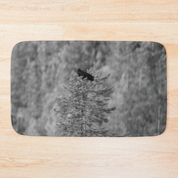 Item preview, The guardian of the flock. Raven bw designed and sold by Jouko Lehto Photography.