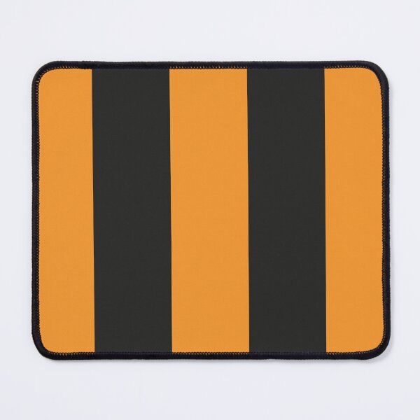 Item preview, Large ORANGE and BLACK Vertical STRIPES designed and sold by RachelMacht.