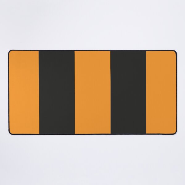 Item preview, Large ORANGE and BLACK Vertical STRIPES designed and sold by RachelMacht.