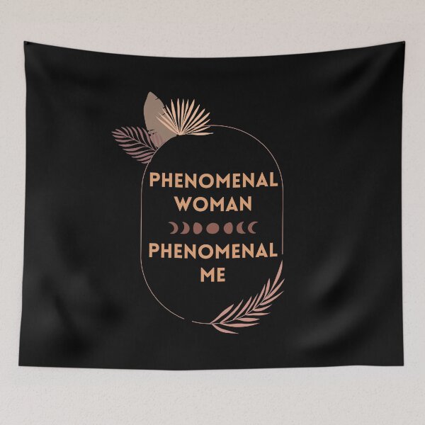 Item preview, Phenomenal Woman designed and sold by CreativeLevelUp.