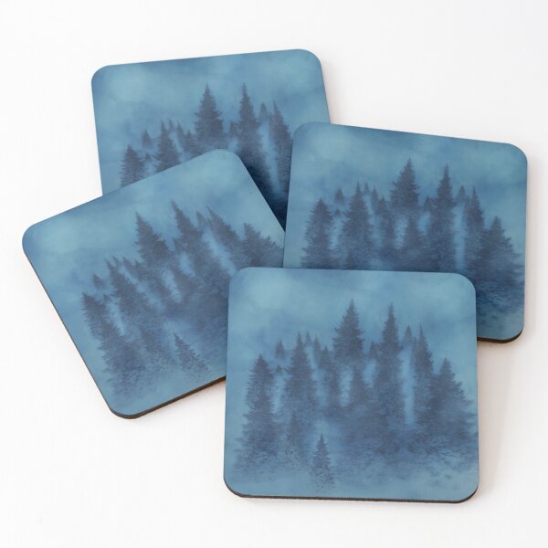 Item preview, Foggy Forest designed and sold by nikartshop.