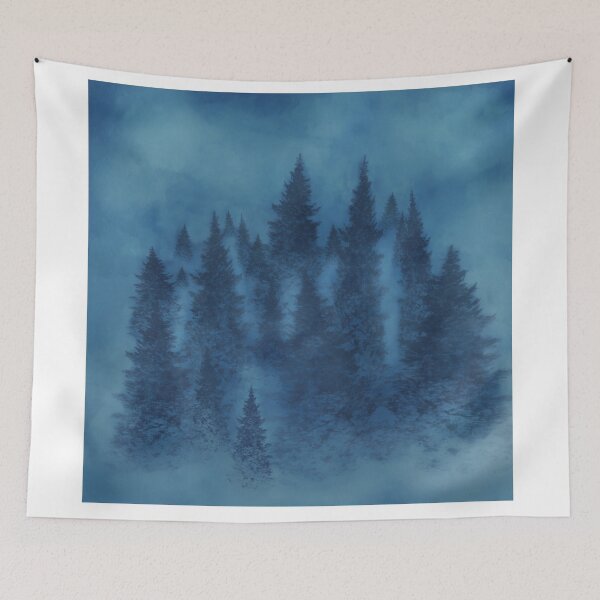 Item preview, Foggy Forest designed and sold by nikartshop.
