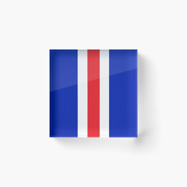 Item preview, Red White and Blue Bar Scarf Design designed and sold by sanfranglasgow.