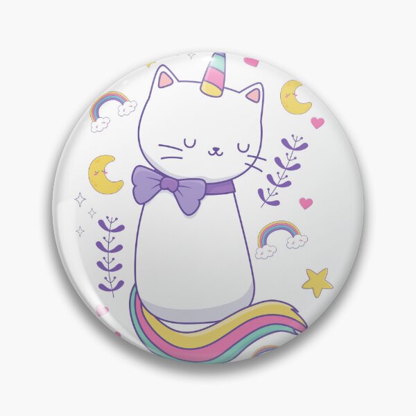 Item preview, Gato Unicornio designed and sold by Meditanacor.