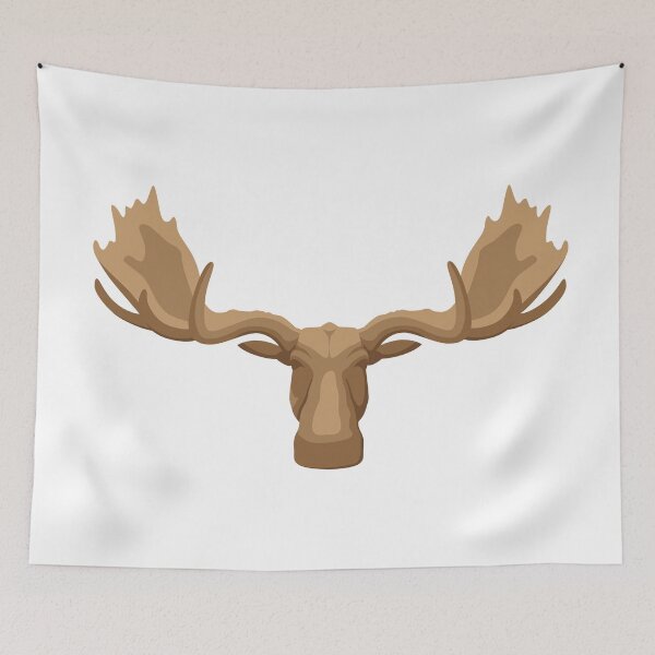 Item preview, Moose Head Illustration designed and sold by Teenker.